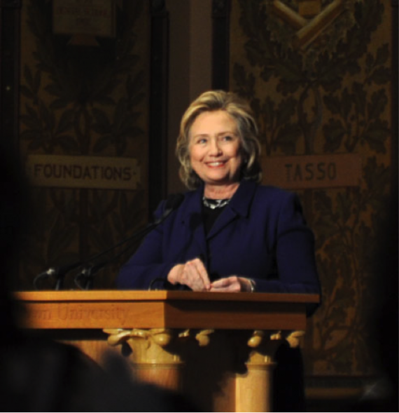 Secretary Clinton Announces Partnership In Support Of Women