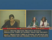 VIDEO: Inclusive Security Director Jacqueline O’Neill Testifies to the Canadian Senate