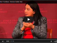 VIDEO – “From the Frontlines: Women Battle War”