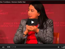 VIDEO – “From the Frontlines: Women Battle War” VIDEO – “From the Frontlines: Women Battle War”