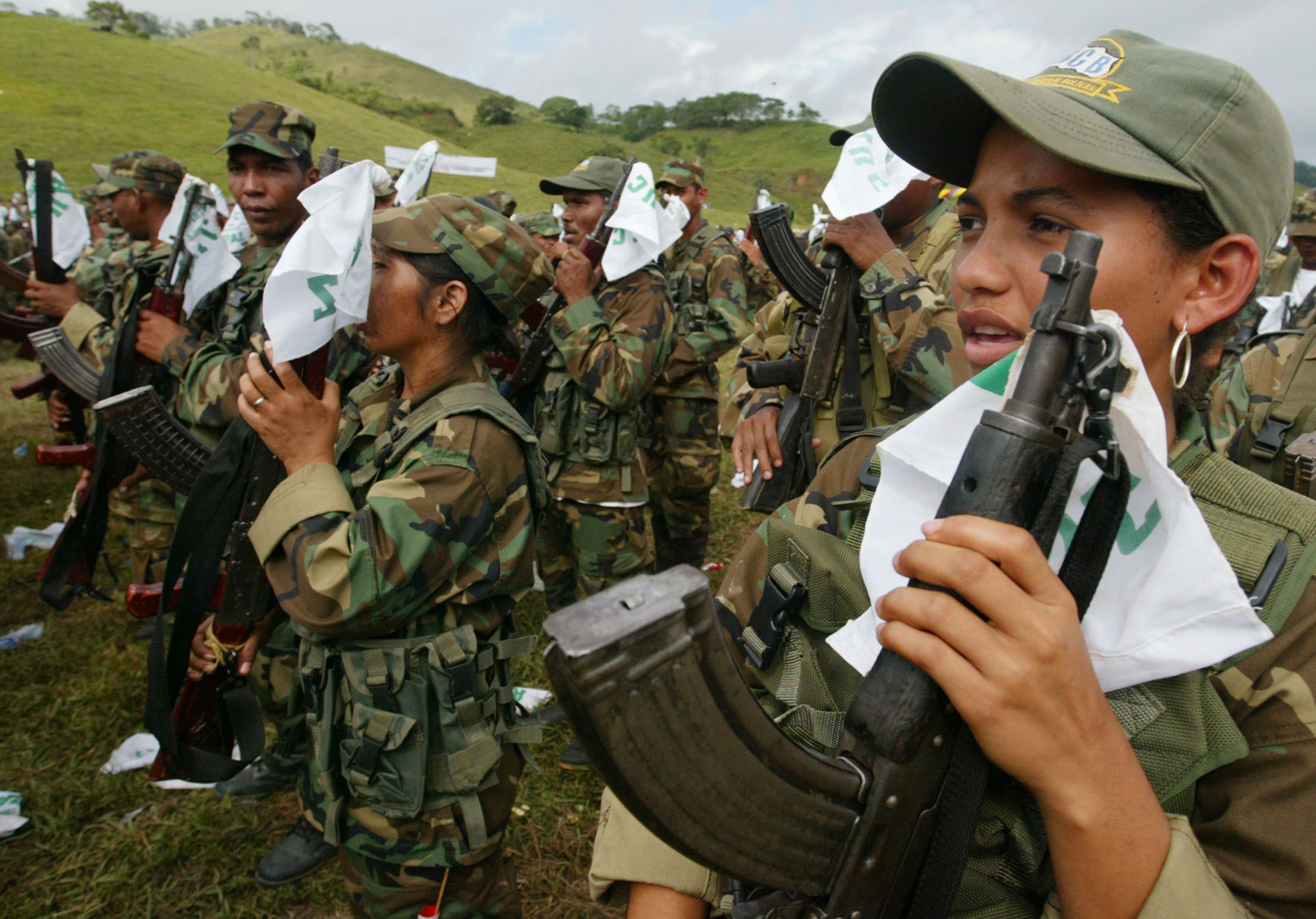 Female FARC fighters