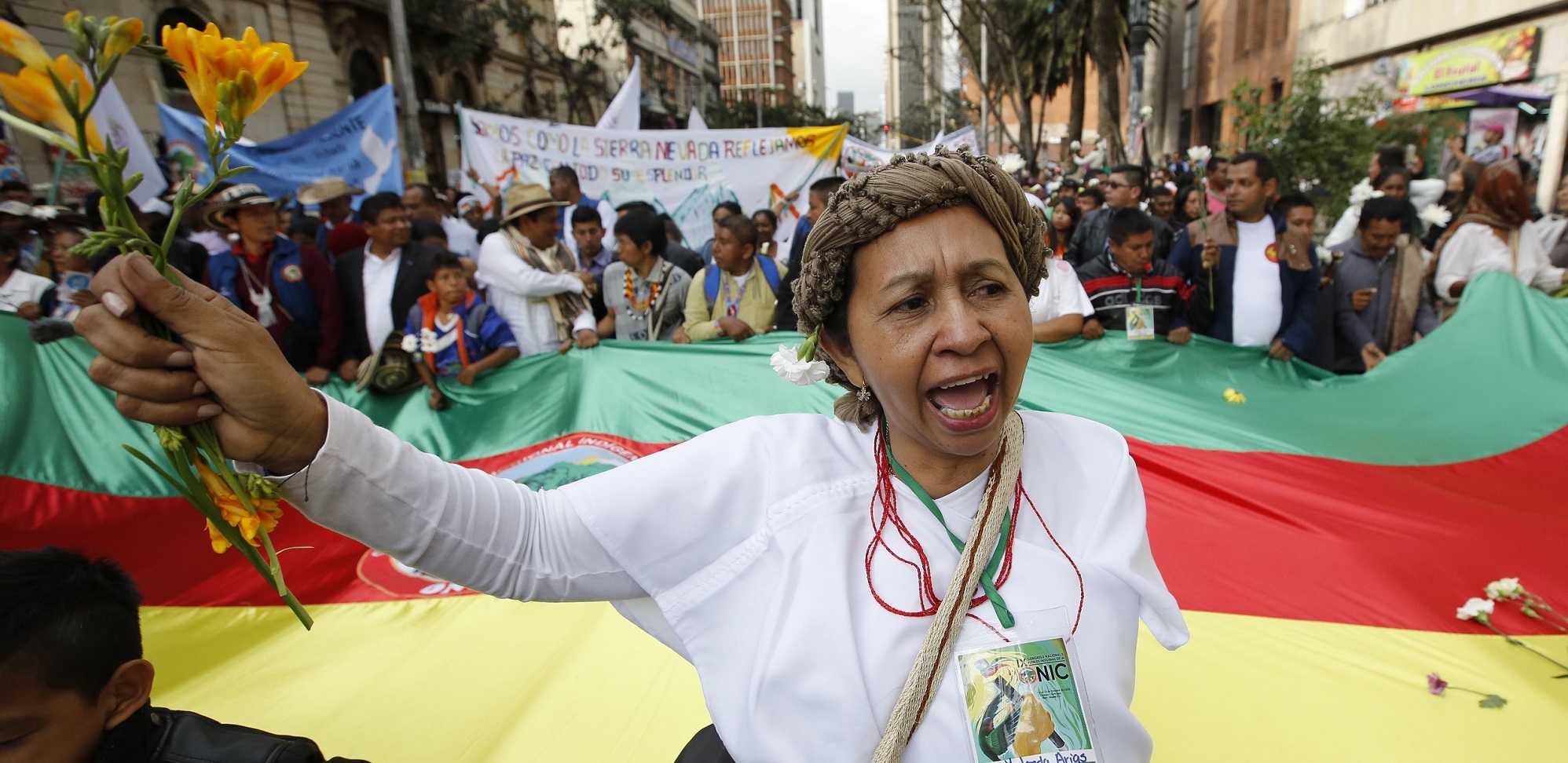 Colombia peace march