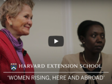 Women Rising, Here and Abroad: Harvard Lowell Lecture 2018 Women Rising, Here and Abroad: Harvard Lowell Lecture 2018