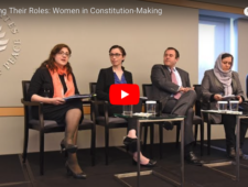 Event Video: Women in Constitution-Making Event Video: Women in Constitution-Making